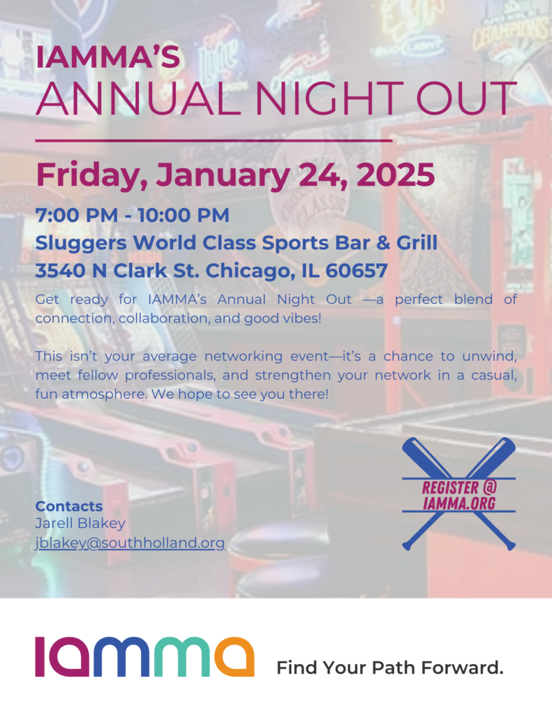 IAMMA Night Out Flyer